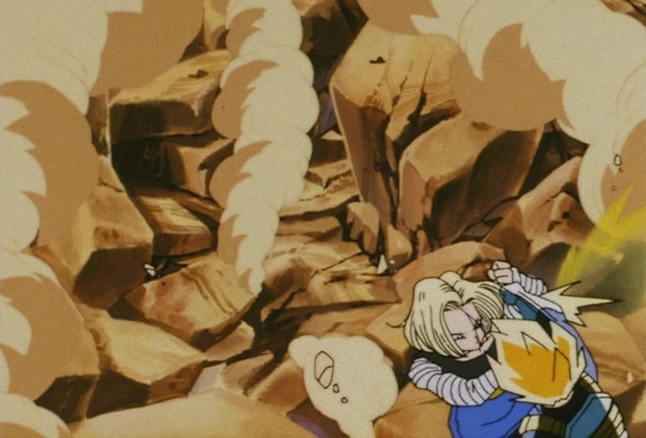Dragon Ball Z Ep 135: A Cute Face, and Super Power?! No. 18 Has No Blind Spot @ 19:04