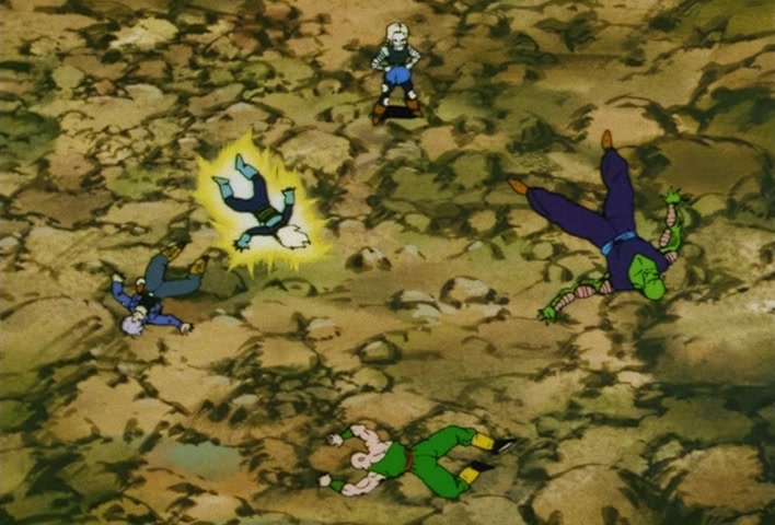 Dragon Ball Z Ep 136: Nobody Can Stop Them… Is This the End of the Z Warriors?! @ 08:24