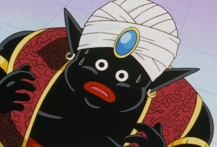 Dragon Ball Z Ep 138: Walking Weapons of Mass Destruction!! The Artificial Humans Draw Near Goku @ 05:59