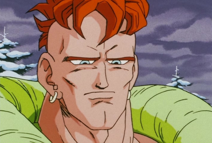 Dragon Ball Z Ep 138: Walking Weapons of Mass Destruction!! The Artificial Humans Draw Near Goku @ 11:23
