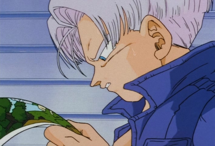 Dragon Ball Z Ep 140: The Discovery of an Evil Egg!! A Terrified Trunks @ 03:23