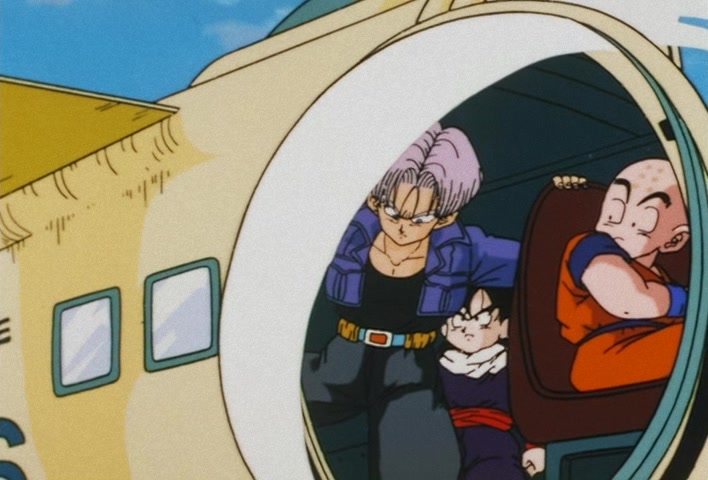 Dragon Ball Z Ep 140: The Discovery of an Evil Egg!! A Terrified Trunks @ 04:10