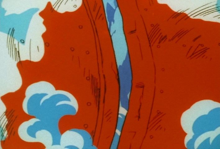 Dragon Ball Z Ep 140: The Discovery of an Evil Egg!! A Terrified Trunks @ 06:06