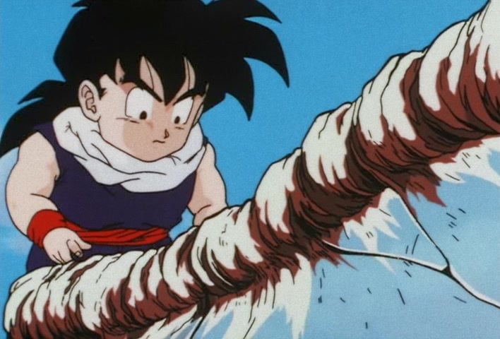 Dragon Ball Z Ep 140: The Discovery of an Evil Egg!! A Terrified Trunks @ 10:57