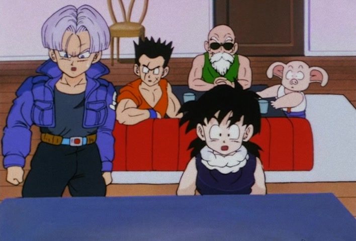 Dragon Ball Z Ep 141: To Face an Unprecedented Foe… A Super Namekian is Born!! @ 10:37