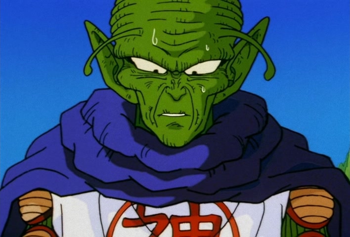 Dragon Ball Z Ep 141: To Face an Unprecedented Foe… A Super Namekian is Born!! @ 12:16