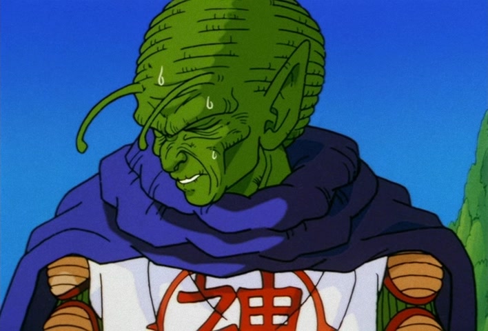 Dragon Ball Z Ep 141: To Face an Unprecedented Foe… A Super Namekian is Born!! @ 12:21