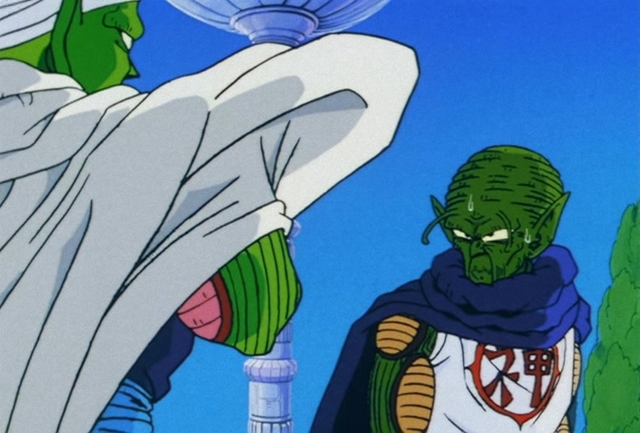 Dragon Ball Z Ep 141: To Face an Unprecedented Foe… A Super Namekian is Born!! @ 12:45