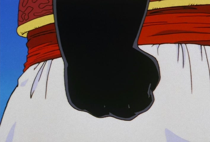 Dragon Ball Z Ep 142: The Kamehameha?! The Monster Who Possesses Goku's Energy @ 05:14