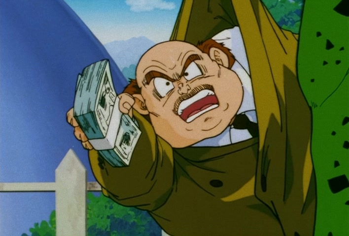 Dragon Ball Z Ep 142: The Kamehameha?! The Monster Who Possesses Goku's Energy @ 05:37