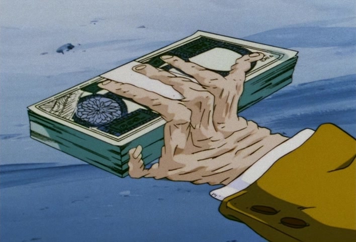 Dragon Ball Z Ep 142: The Kamehameha?! The Monster Who Possesses Goku's Energy @ 06:58