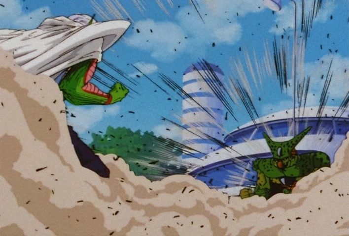 Dragon Ball Z Ep 142: The Kamehameha?! The Monster Who Possesses Goku's Energy @ 07:33