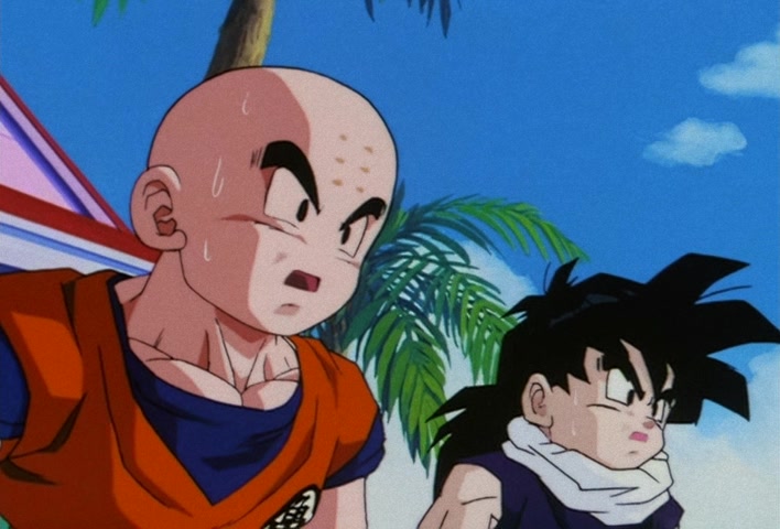 Dragon Ball Z Ep 142: The Kamehameha?! The Monster Who Possesses Goku's Energy @ 09:47