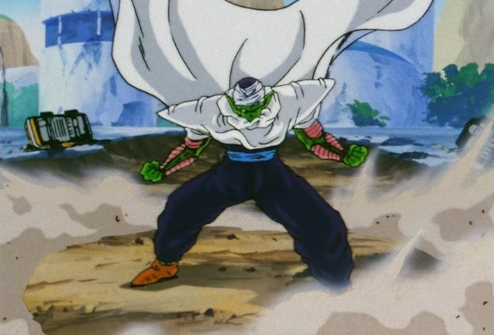 Dragon Ball Z Ep 142: The Kamehameha?! The Monster Who Possesses Goku's Energy @ 12:42