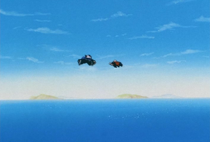 Dragon Ball Z Ep 142: The Kamehameha?! The Monster Who Possesses Goku's Energy @ 13:52
