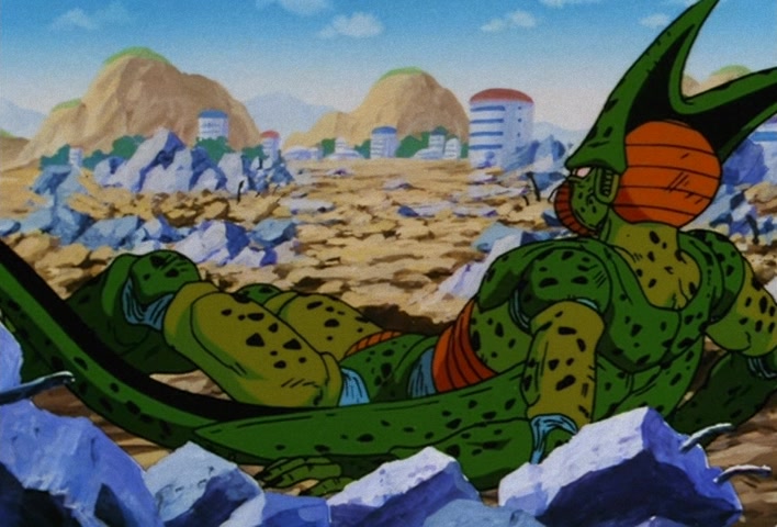Dragon Ball Z Ep 142: The Kamehameha?! The Monster Who Possesses Goku's Energy @ 17:56