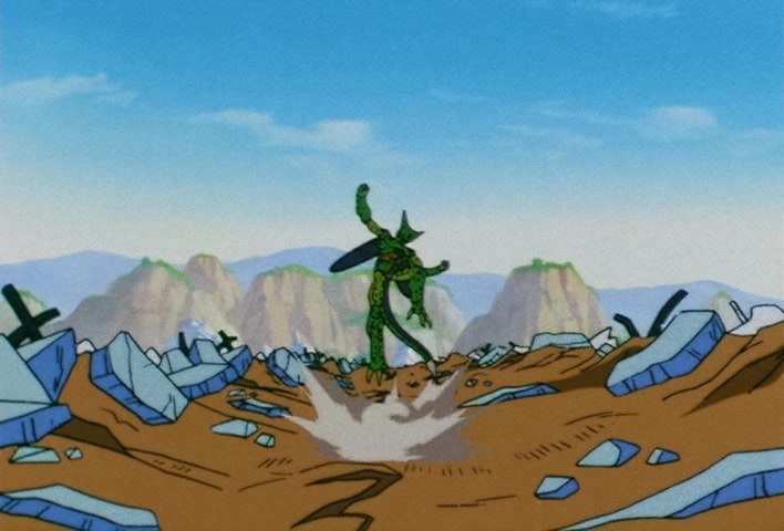 Dragon Ball Z — Ep 143: A Life Form of Evil and Destruction!! His Name is Artificial Human Cell @ 02:49