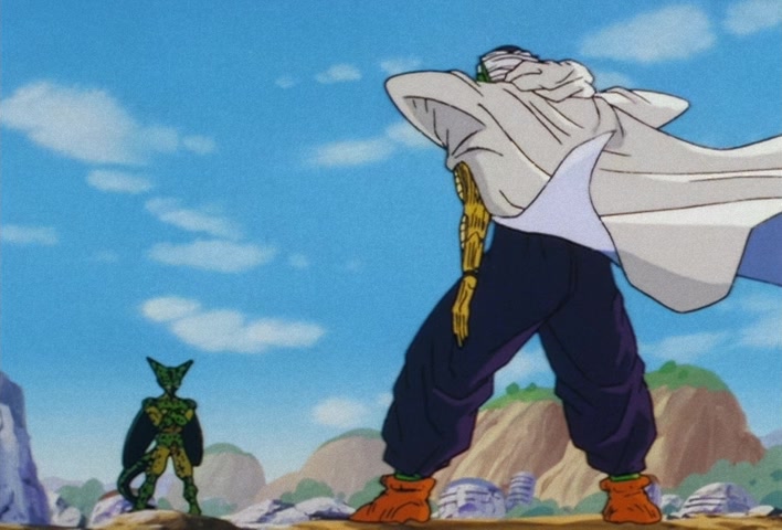 Dragon Ball Z — Ep 143: A Life Form of Evil and Destruction!! His Name is Artificial Human Cell @ 20:26