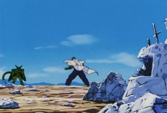 Dragon Ball Z Ep 144: Piccolo's Grievous Mistake! Cell Escapes Into the City! @ 04:04