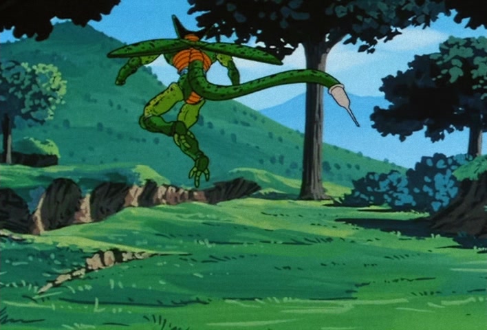 Dragon Ball Z Ep 144: Piccolo's Grievous Mistake! Cell Escapes Into the City! @ 11:13