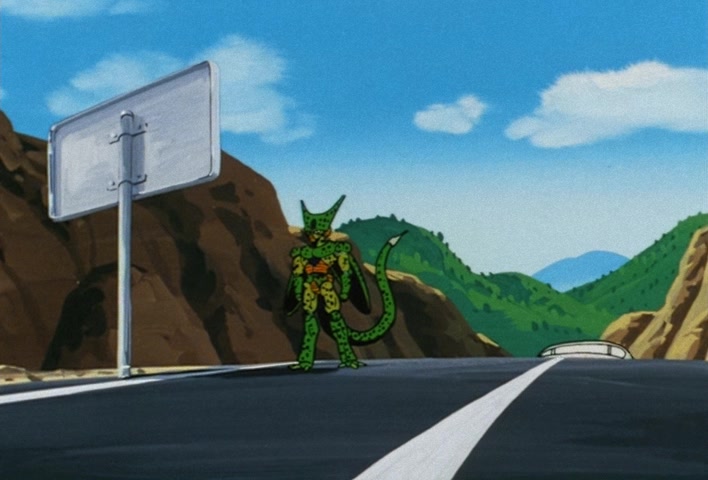 Dragon Ball Z Ep 144: Piccolo's Grievous Mistake! Cell Escapes Into the City! @ 14:48