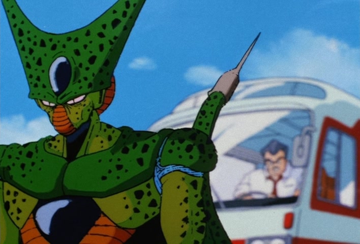 Dragon Ball Z Ep 144: Piccolo's Grievous Mistake! Cell Escapes Into the City! @ 15:34