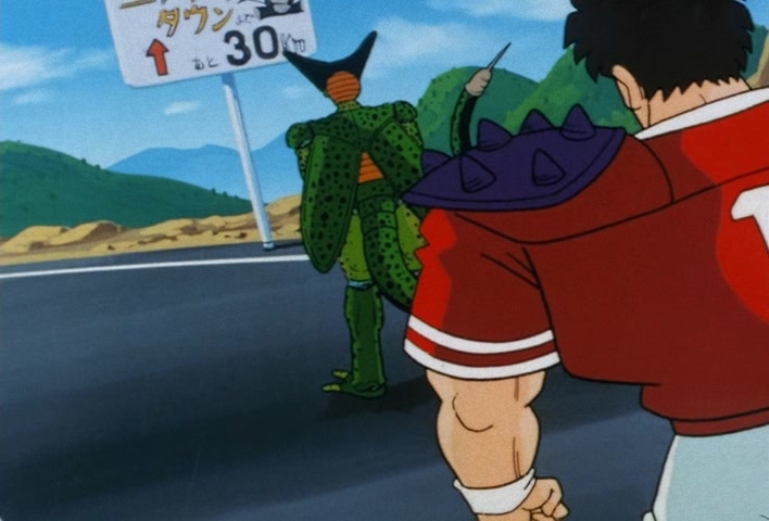 Dragon Ball Z Ep 144: Piccolo's Grievous Mistake! Cell Escapes Into the City! @ 15:46
