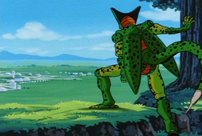 Dragon Ball Z Ep 144: Piccolo's Grievous Mistake! Cell Escapes Into the City! @ 22:03