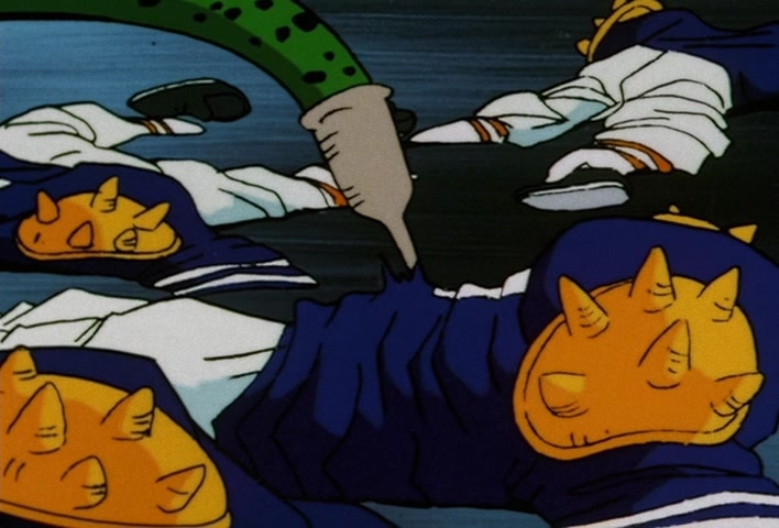 Dragon Ball Z Ep 145: The Secret of Cell's Birth! What Lies Below the Laboratory?! @ 02:02