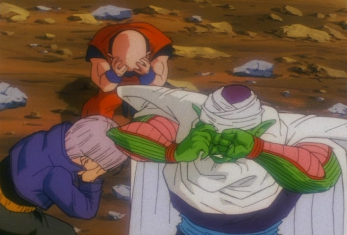 Dragon Ball Z Ep 145: The Secret of Cell's Birth! What Lies Below the Laboratory?! @ 02:54