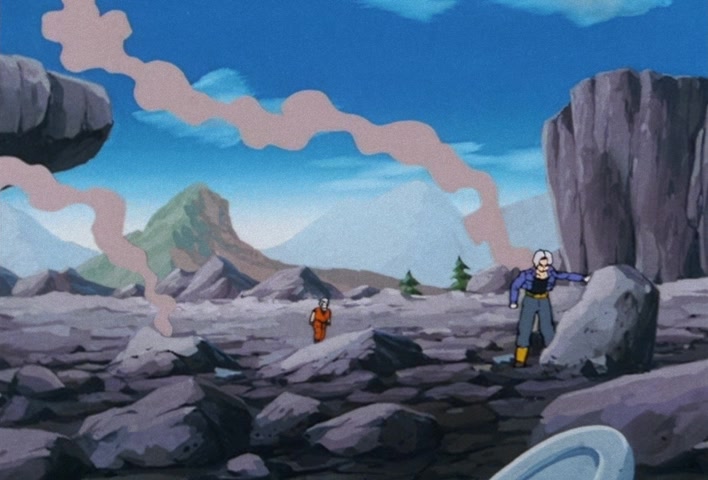 Dragon Ball Z Ep 145: The Secret of Cell's Birth! What Lies Below the Laboratory?! @ 10:56