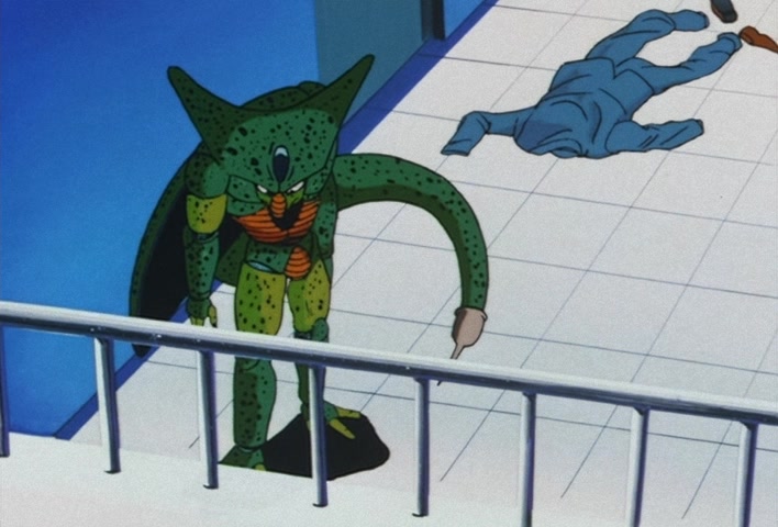 Dragon Ball Z Ep 145: The Secret of Cell's Birth! What Lies Below the Laboratory?! @ 20:14