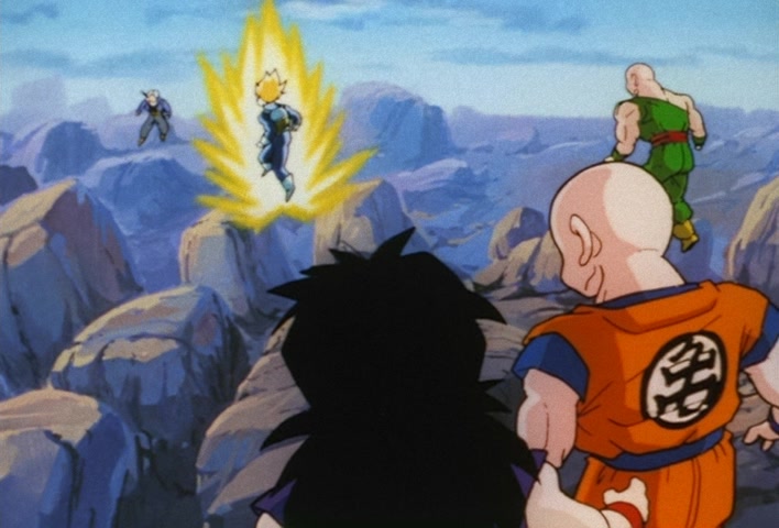 Dragon Ball Z Ep 146: Goku Awakens to Battle! Go Beyond the Super Saiyan!! @ 13:39