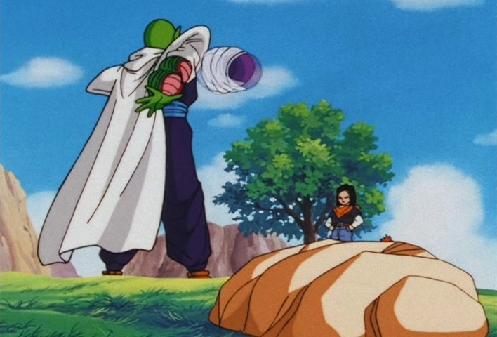 Dragon Ball Z Ep 148: The Gekiretsu Kodan that Split the Heavens!! Piccolo vs Artificial Human No. 17 @ 04:21
