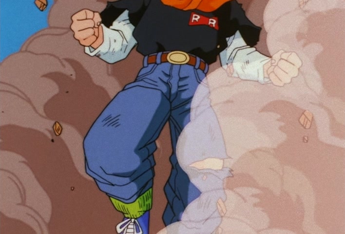 Dragon Ball Z Ep 148: The Gekiretsu Kodan that Split the Heavens!! Piccolo vs Artificial Human No. 17 @ 11:47