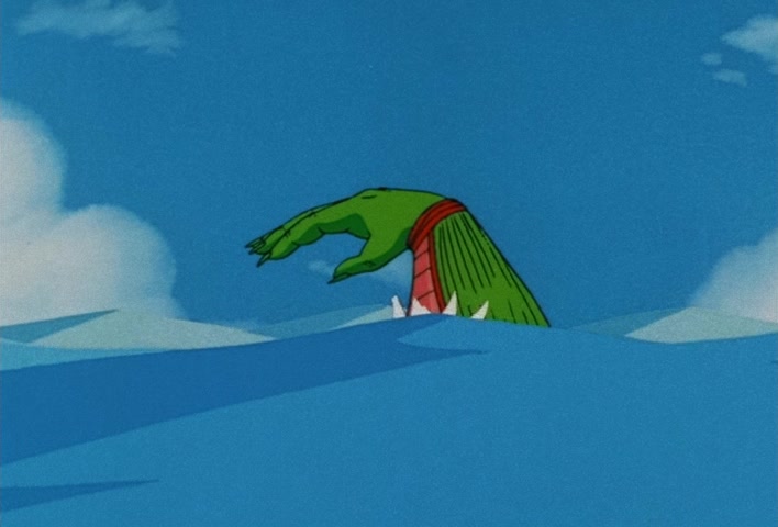 Dragon Ball Z Ep 151: One Final Remaining Hope… The Silent Warrior No. 16 Takes Action!! @ 03:00