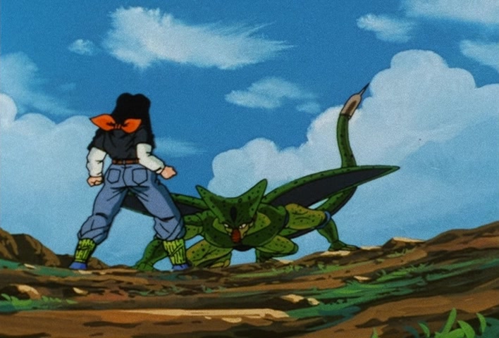 Dragon Ball Z Ep 151: One Final Remaining Hope… The Silent Warrior No. 16 Takes Action!! @ 07:09