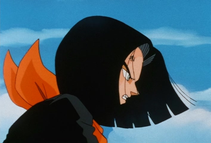 Dragon Ball Z Ep 151: One Final Remaining Hope… The Silent Warrior No. 16 Takes Action!! @ 07:15