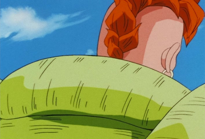Dragon Ball Z Ep 151: One Final Remaining Hope… The Silent Warrior No. 16 Takes Action!! @ 12:39