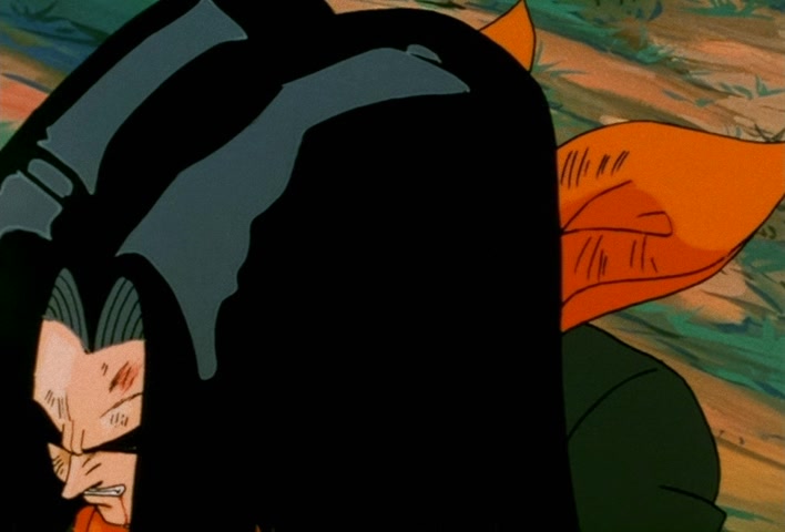 Dragon Ball Z Ep 151: One Final Remaining Hope… The Silent Warrior No. 16 Takes Action!! @ 13:08