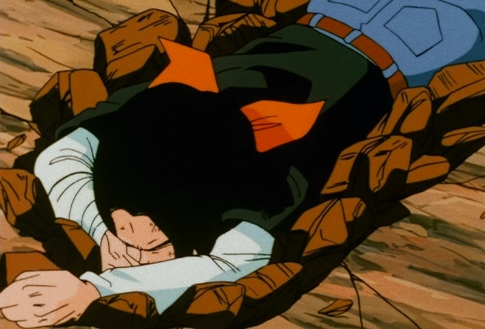 Dragon Ball Z Ep 151: One Final Remaining Hope… The Silent Warrior No. 16 Takes Action!! @ 13:26