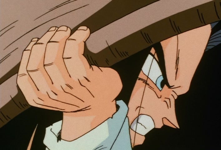 Dragon Ball Z Ep 151: One Final Remaining Hope… The Silent Warrior No. 16 Takes Action!! @ 14:41
