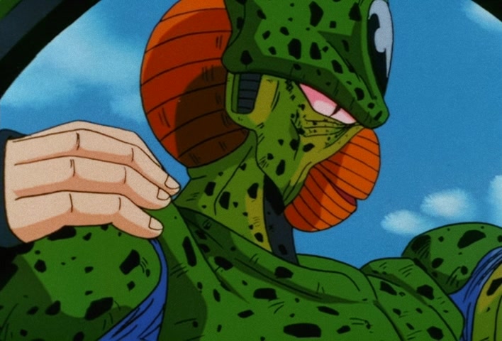 Dragon Ball Z Ep 151: One Final Remaining Hope… The Silent Warrior No. 16 Takes Action!! @ 14:47