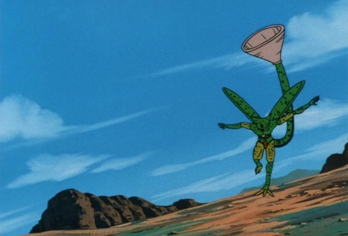 Dragon Ball Z Ep 151: One Final Remaining Hope… The Silent Warrior No. 16 Takes Action!! @ 14:59