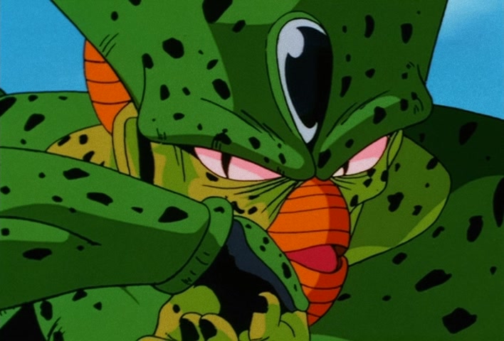 Dragon Ball Z Ep 151: One Final Remaining Hope… The Silent Warrior No. 16 Takes Action!! @ 15:10