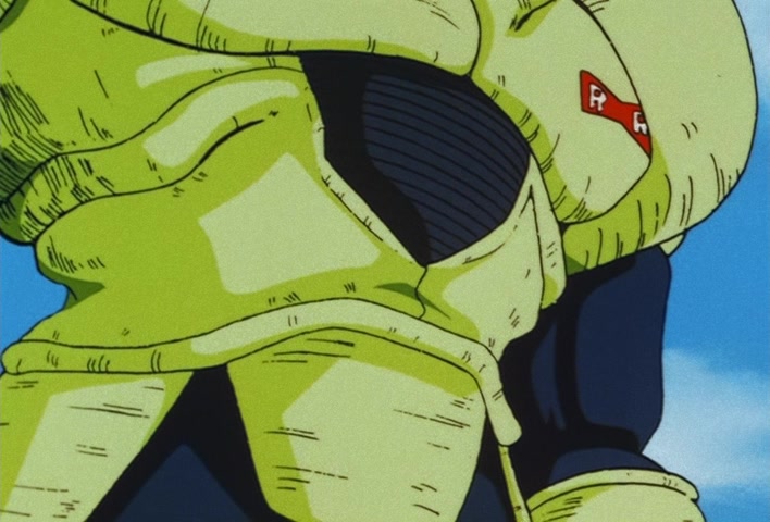 Dragon Ball Z Ep 151: One Final Remaining Hope… The Silent Warrior No. 16 Takes Action!! @ 15:22