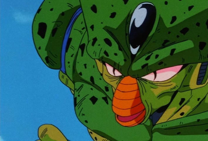 Dragon Ball Z Ep 151: One Final Remaining Hope… The Silent Warrior No. 16 Takes Action!! @ 15:33