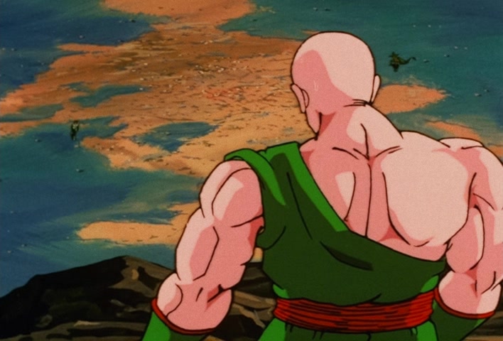 Dragon Ball Z Ep 151: One Final Remaining Hope… The Silent Warrior No. 16 Takes Action!! @ 17:12