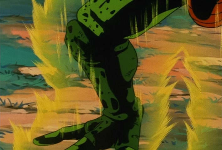 Dragon Ball Z Ep 151: One Final Remaining Hope… The Silent Warrior No. 16 Takes Action!! @ 17:24