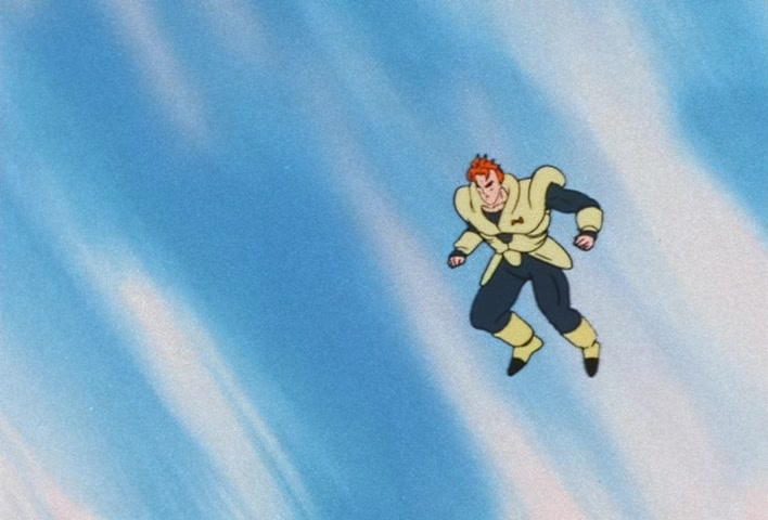 Dragon Ball Z Ep 151: One Final Remaining Hope… The Silent Warrior No. 16 Takes Action!! @ 19:20